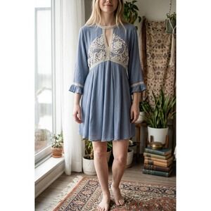 NWT Hayden Los Angeles Rayon Grey mini Dress-Women's Size M